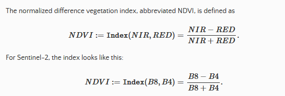 NDVI
