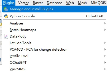 Semi-Automatic Classification Plugin