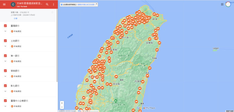 2025全台新鈔ATM